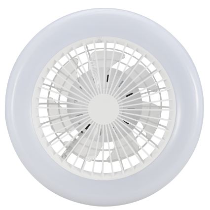 Brilliant - LED Himennettävä kattovalaisin tuulettimella MONTERO LED/20W/230V 2700-6500K halkaisija 42 cm valkoinen + kaukosäädin