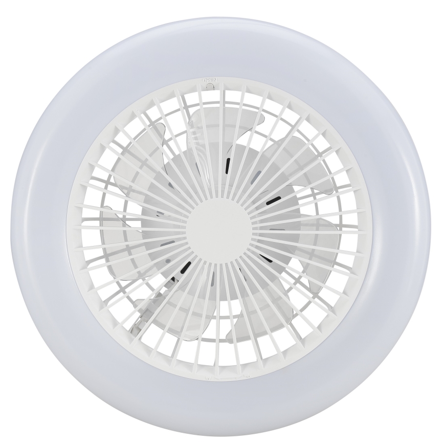 Brilliant - LED Himennettävä kattovalaisin tuulettimella MONTERO LED/20W/230V 2700-6500K halkaisija 42 cm valkoinen + kaukosäädin