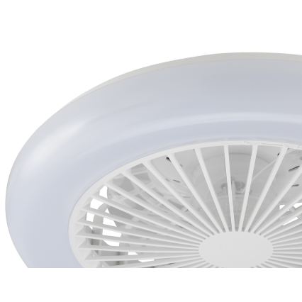 Brilliant - LED Himennettävä kattovalaisin tuulettimella MONTERO LED/20W/230V 2700-6500K halkaisija 42 cm valkoinen + kaukosäädin