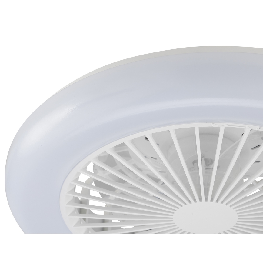 Brilliant - LED Himennettävä kattovalaisin tuulettimella MONTERO LED/20W/230V 2700-6500K halkaisija 42 cm valkoinen + kaukosäädin