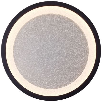 Brilliant - LED himmennettävä kattovalaisin MOSAKO LED/20W/230V 2700K halkaisija 29,5 cm musta