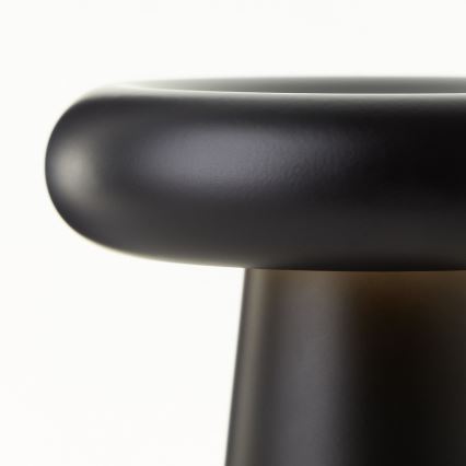 Brilliant - LED himmennettävä kosketusohjattu ulkokäyttöön tarkoitettu pöytävalaisin MUFFIN LED/3W/5V USB 2600 mAh IP44 musta