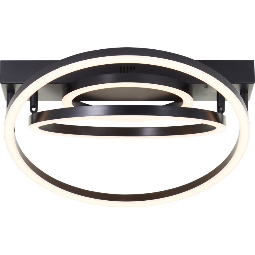 Brilliant - PEDLEY LED/36W/230V himmennettävä kattovalaisin, musta