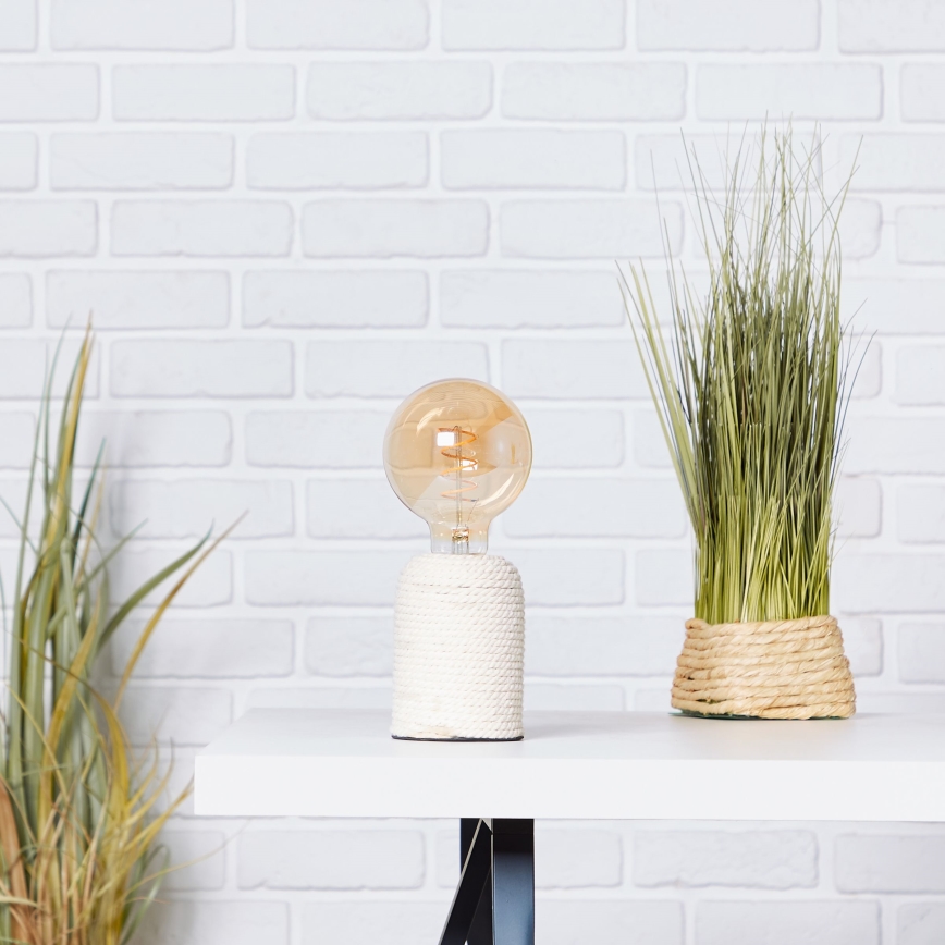 Brilliant - pöytävalaisin CARDU 1xE27/40W/230V beige