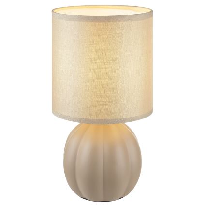 Brilliant - Pöytävalaisin DUNE 1xE14/20W/230V beige