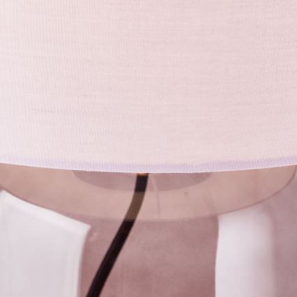 Brilliant - Pöytävalaisin HYDRA 1xE27/60W/230V vaaleanpunainen