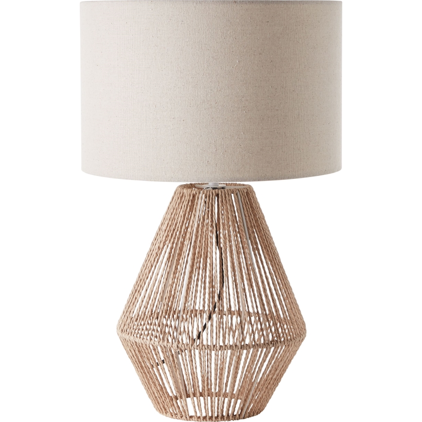 Brilliant - Pöytävalaisin LARAINE 1xE27/42W/230V beige