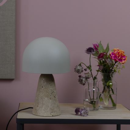 Brilliant - Pöytävalaisin NALAM 1xE14/40W/230V beige