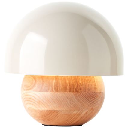 Brilliant - Pöytävalaisin NALAM 1xE14/40W/230V harmaa/tuhka