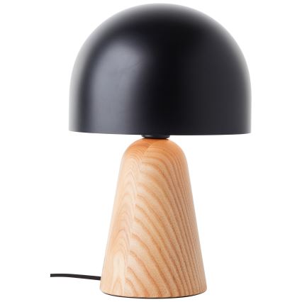 Brilliant - Pöytävalaisin NALAM 1xE14/40W/230V musta/tuhka