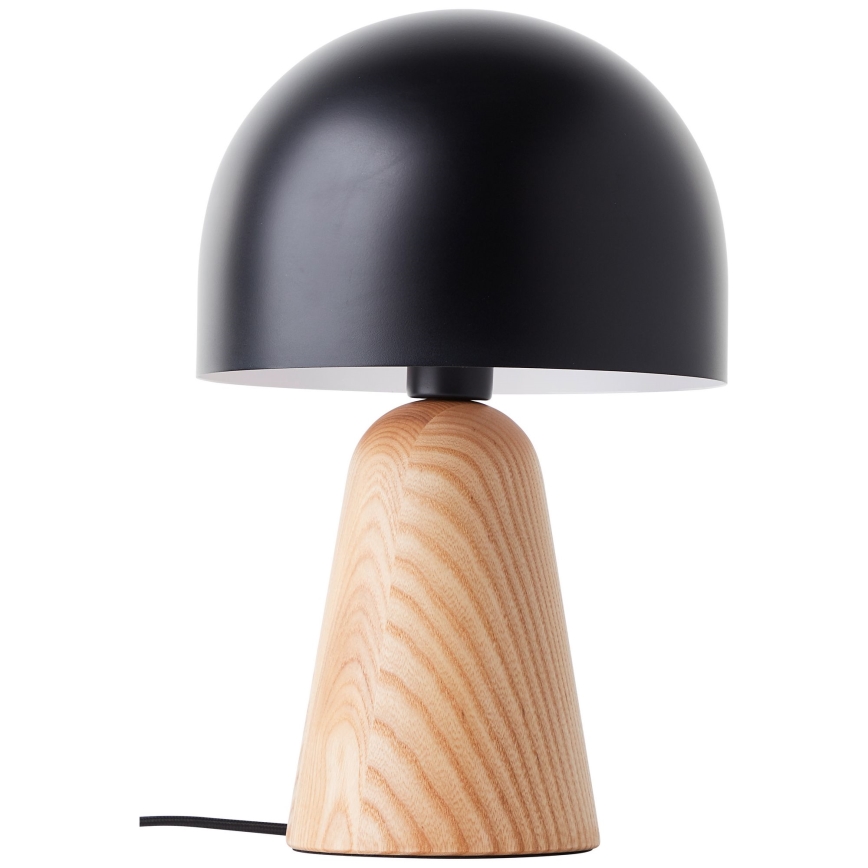 Brilliant - Pöytävalaisin NALAM 1xE14/40W/230V musta/tuhka