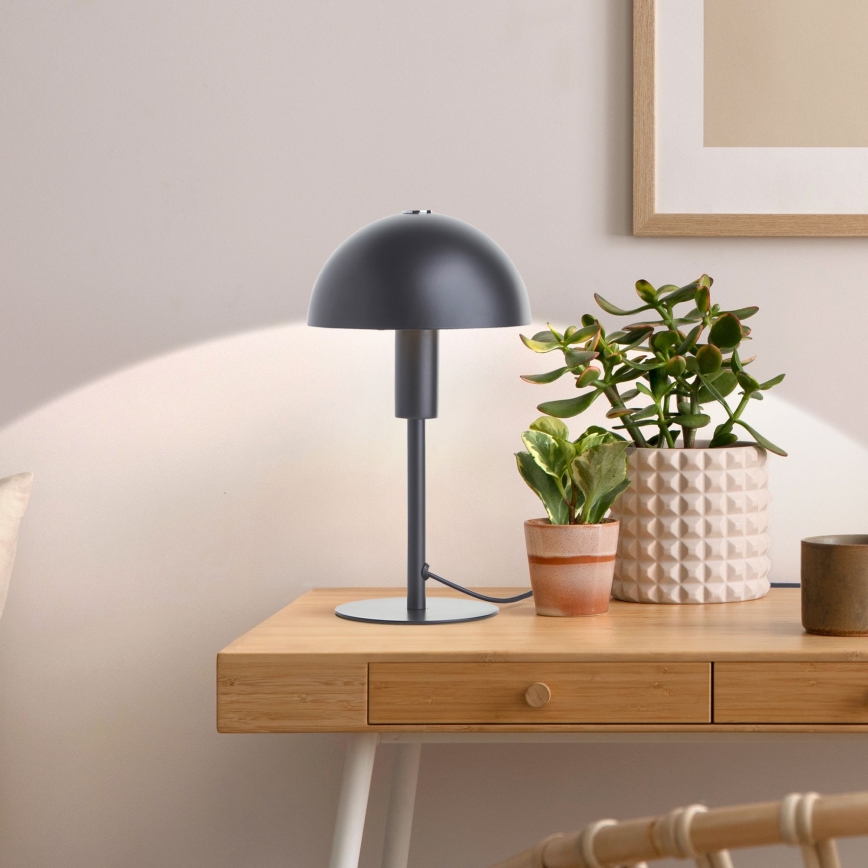 Brilliant - Pöytävalaisin PETITE 1xE14/28W/230V musta