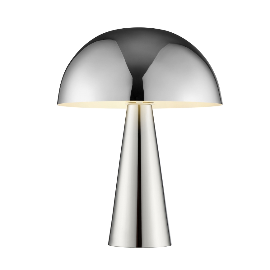 Brilliant - Pöytävalaisin SIGRUN 1xE14/28W/230V kiiltävä kromi