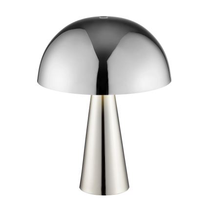 Brilliant - Pöytävalaisin SIGRUN 1xE14/28W/230V kiiltävä kromi