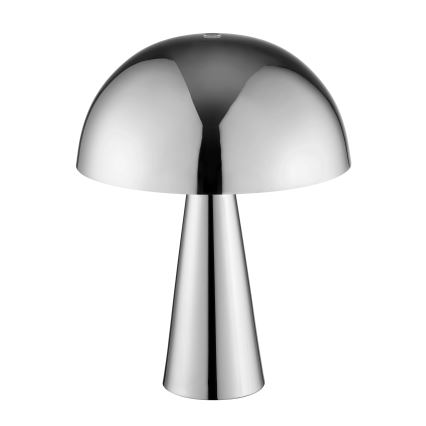 Brilliant - Pöytävalaisin SIGRUN 1xE14/28W/230V kiiltävä kromi