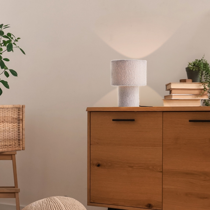 Brilliant - pöytävalaisin TEDDY 1xE27/20W/230V harmaa