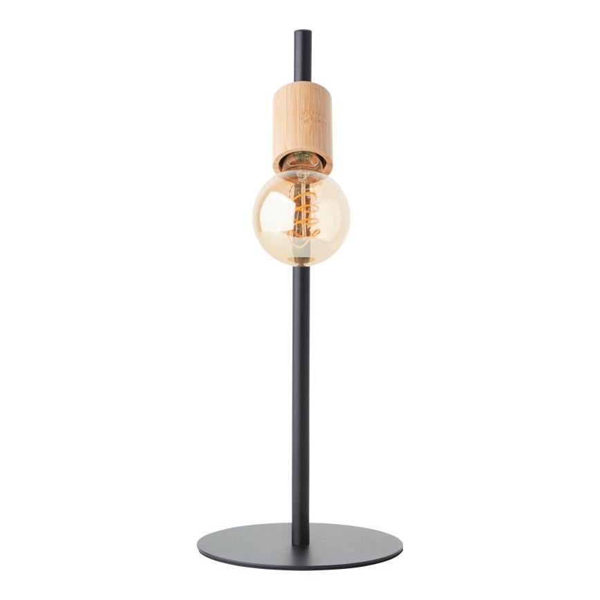 Brilliant - Pöytävalaisin TIFFANY 1xE27/28W/230V bambu