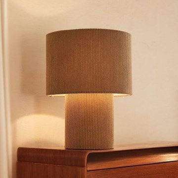 Brilliant - Pöytävalaisin TONY 1xE27/20W/230V ruskea