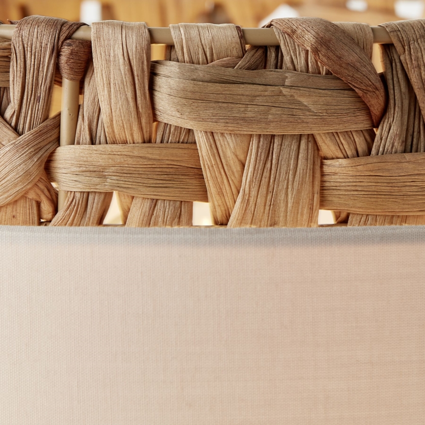 Brilliant - Pöytävalaisin WATERLILLY 1xE27/60W/230V kerma