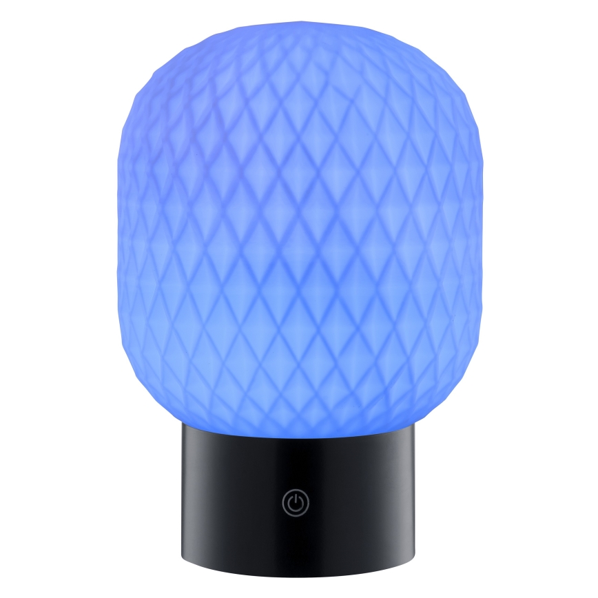 Brilliant - LED RGBW Himmennettävä ladattava kosketusohjattu ulkokäyttöön tarkoitettu pöytävalaisin SARASTRO LED/3W/5V 2700K 1800 mAh IP44 valkoinen