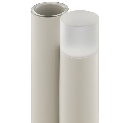 Brilliant - LED-himmennettävä ladattava kosketusohjattu ulkokäyttöön tarkoitettu pöytälamppu SAYU LED/2,5W/5V 2700K 2600 mAh IP44 harmaa