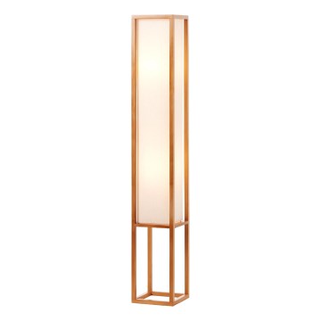 Brilliant - SEASIDE lattiavalaisin 2xE27/40W/230V valkoinen/ruskea