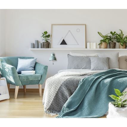 Brilliant - Seinäkohdevalo TELIO 1xE14/28W/230V sininen