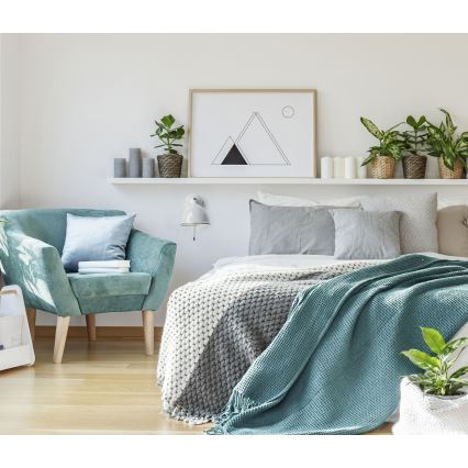 Brilliant - Seinäkohdevalo TELIO 1xE14/28W/230V valkoinen