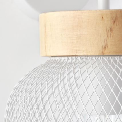 Brilliant - Seinävalaisin GIADA 1xE27/40W/230V valkoinen