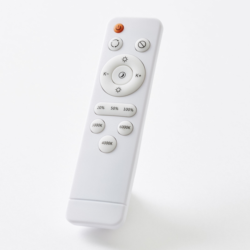 Brilliant - LED-himmennettävä kattovalaisin SLIMLINE LED/60W/230V 3000-6500K halkaisija 49 cm musta + kaukosäädin