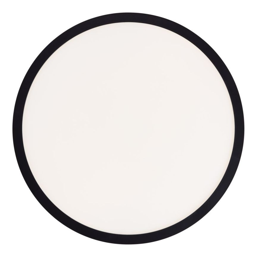 Brilliant - LED-himmennettävä kattovalaisin SORELL LED/24W/230V 3000–6500K Ø 42 cm musta + kaukosäädin