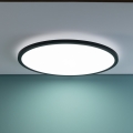 Brilliant – TUCO himmennettävä LED-kattovalaisin, 33 W, 230 V, 3000–6500 K, Ø 50 cm, musta, kaukosäädin mukana