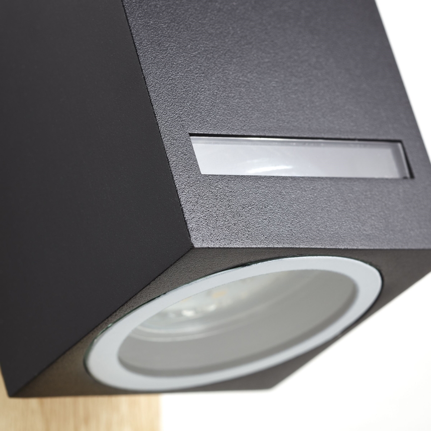 Brilliant - Ulkoseinävalaisin GALENI 1xGU10/20W/230V IP44