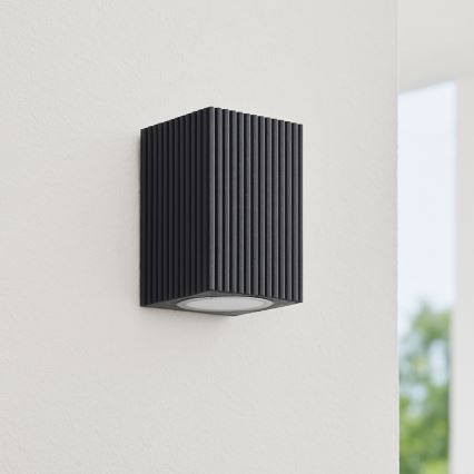 Brilliant - Ulkoseinävalaisin JELANI 1xGU10/10W/230V IP44 musta