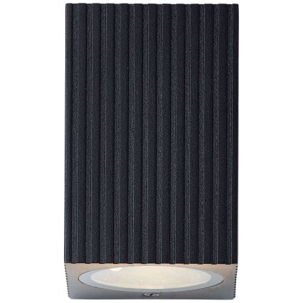 Brilliant - Ulkoseinävalaisin JELANI 1xGU10/10W/230V IP44 musta