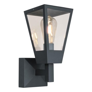 Brilliant - Ulkoseinävalaisin WESTDLIFF 1xE27/20W/230V IP44 antrasiitti