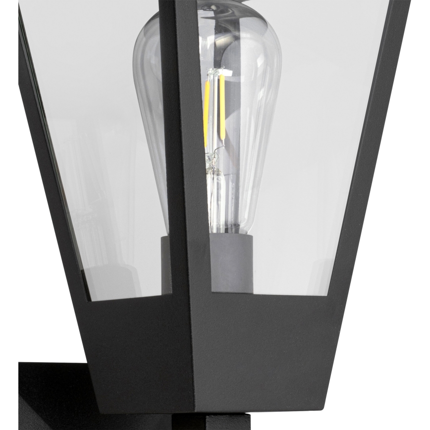 Brilliant - Ulkoseinävalaisin WESTDLIFF 1xE27/20W/230V IP44 antrasiitti