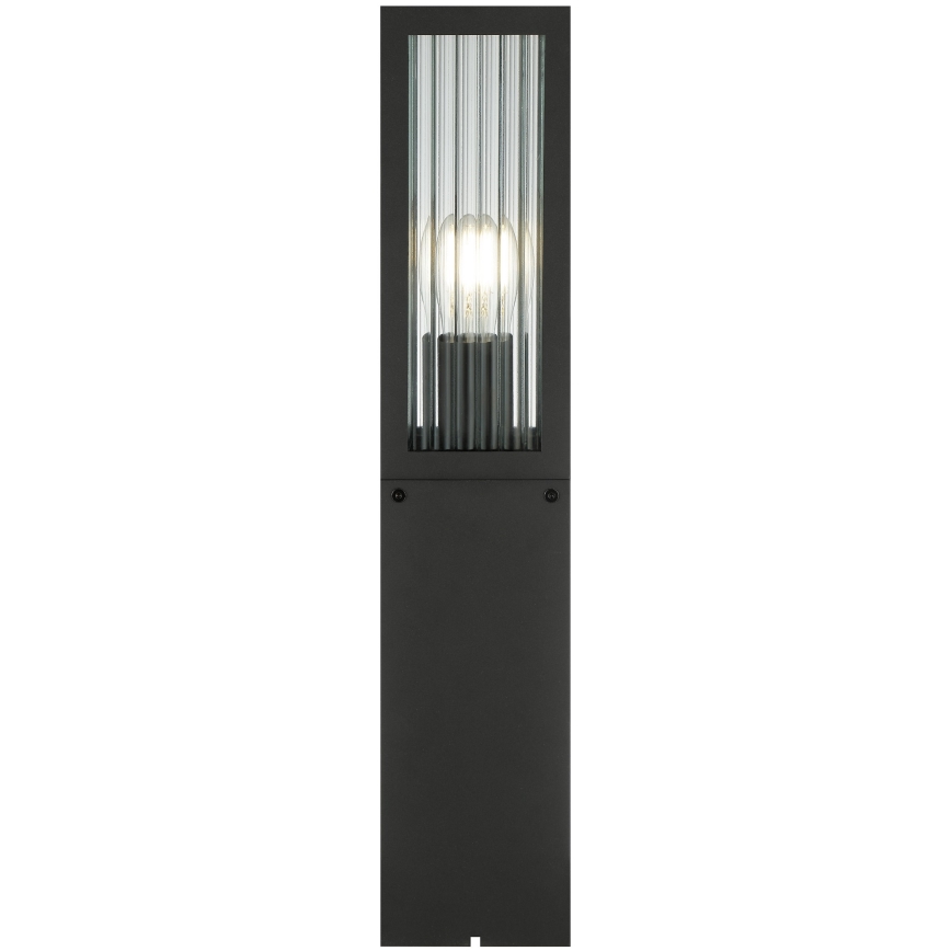 Brilliant - Ulkovalaisin GETTA 1xE27/20W/230V 50 cm IP44 musta