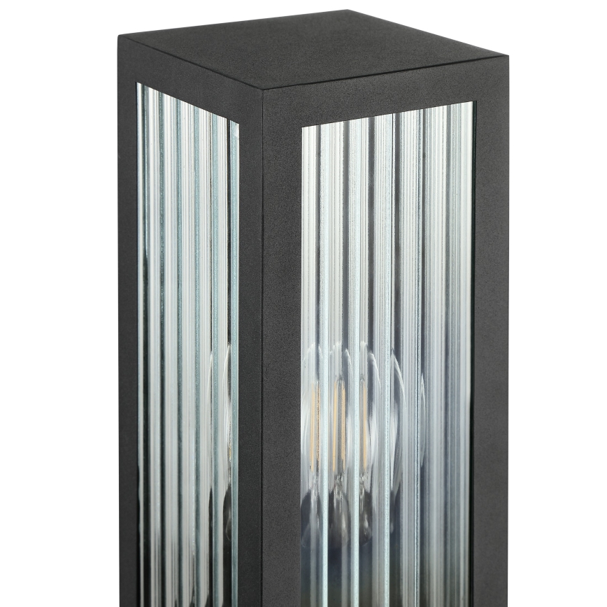Brilliant - Ulkovalaisin GETTA 1xE27/20W/230V 50 cm IP44 musta