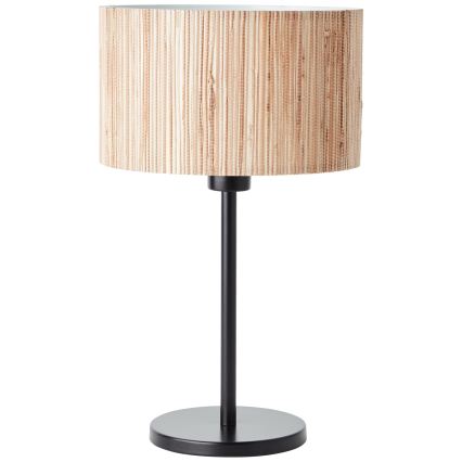 Brilliant - WIMEA-pöytälamppu 1xE27/52W/230V musta/beige