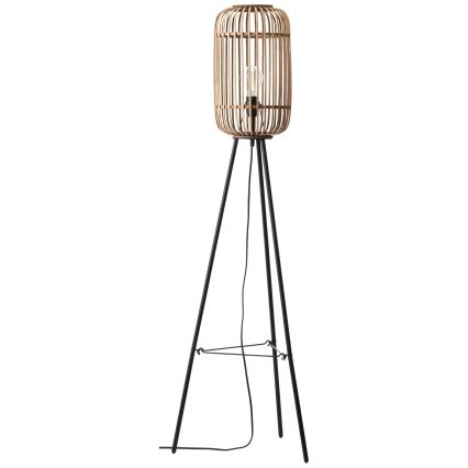 Brilliant - WOODROW lattiavalaisin 1xE27/60W/230V bambusta