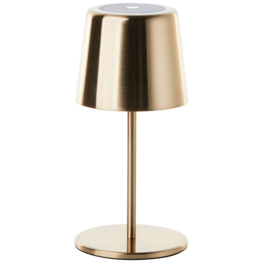 Brilliant - LED himmennettävä kosketusohjattu ulkovalaisin XAANA LED/4W/5V 3000/4000/6500K 2600 mAh IP44 kulta