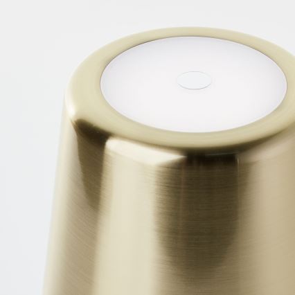 Brilliant - LED himmennettävä kosketusohjattu ulkovalaisin XAANA LED/4W/5V 3000/4000/6500K 2600 mAh IP44 kulta