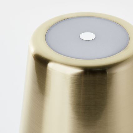 Brilliant - LED himmennettävä kosketusohjattu ulkovalaisin XAANA LED/4W/5V 3000/4000/6500K 2600 mAh IP44 kulta