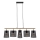 Brilo 4078-054 - Riippuvalaisin vaijerilla WOOD & STYLE 5xE27/60W/230V