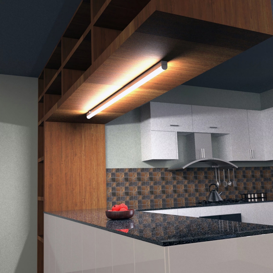 Brilo - alakaapin LED-valaisin LED/10W/230V 4000K 87,3 cm