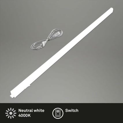 Brilo - alakaapin LED-valaisin LED/10W/230V 4000K 87,3 cm