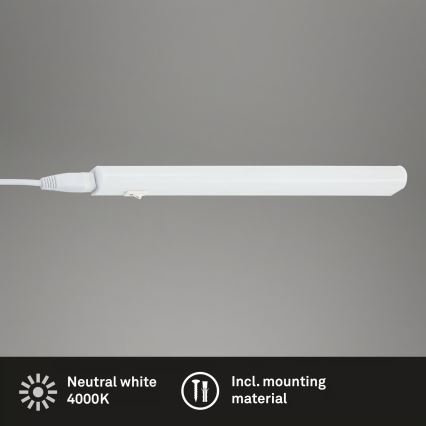 Brilo - Alakaapin LED-valaisin LED/4W/230V 4000K 31,3 cm