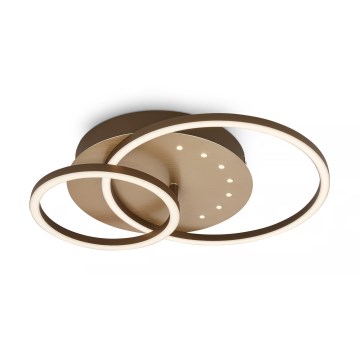 Brilo - Himennettävä LED-kattovalaisin LED/26W/230V 3000K ruskea