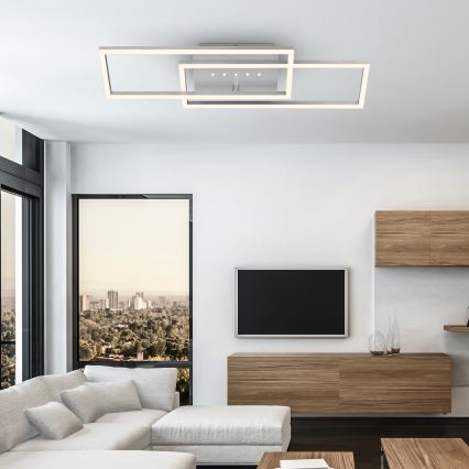 Brilo - himmennettävä LED-kattovalaisin 30W/230V 3000K mattakromi